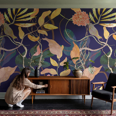 Papel de parede para criança Elegância vegetal