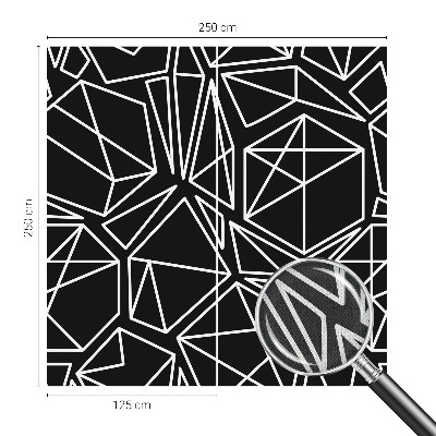 Autocolante de parede fotográfico Abstração moderna