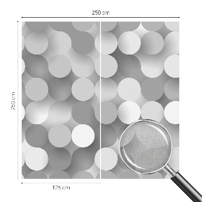 Papel de parede para criança Círculos cinzentos