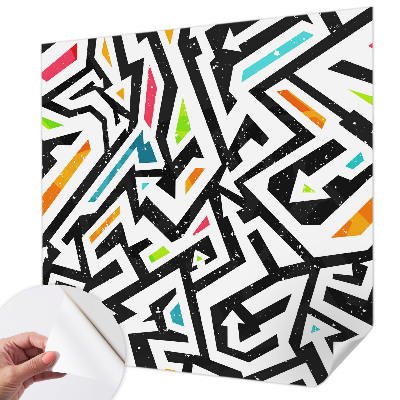Papel de parede infantil Mosaico abstrato