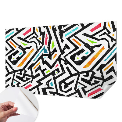 Papel de parede infantil Mosaico abstrato