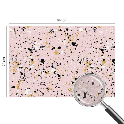 Papel de parede autocolante para quarto com padrão de espaços artísticos
