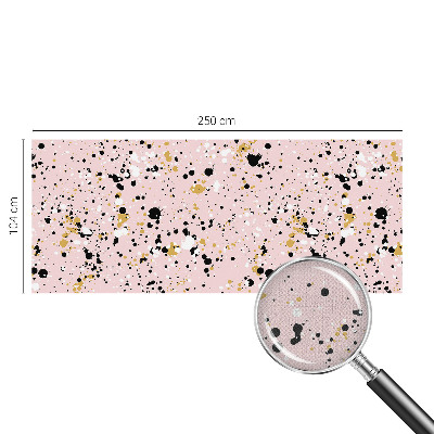 Papel de parede autocolante para quarto com padrão de espaços artísticos