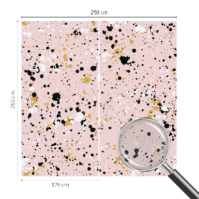 Papel de parede autocolante para quarto com padrão de espaços artísticos