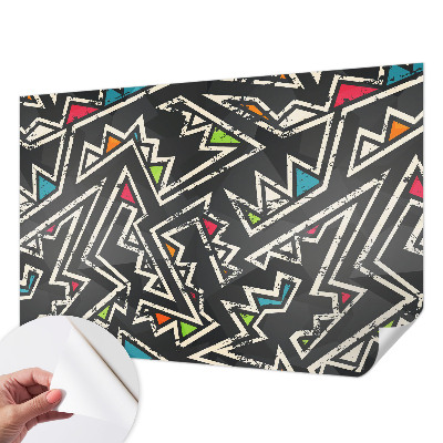 Papel de parede autocolante Geometria Energética