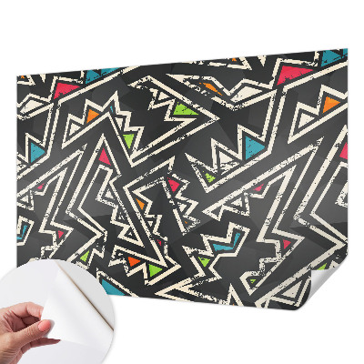 Papel de parede autocolante Geometria Energética