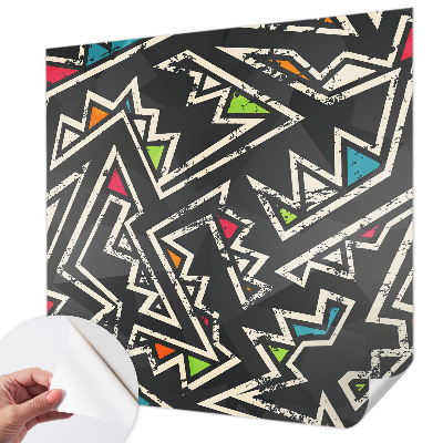 Papel de parede autocolante Geometria Energética