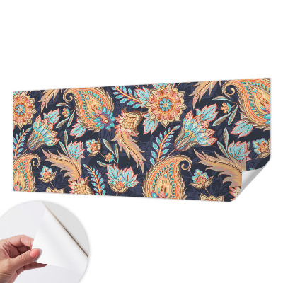 Papel de parede infantil com estampa floral