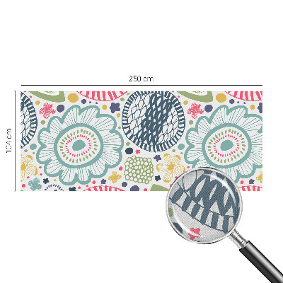 Autocolante de parede fotográfico Padrões florais