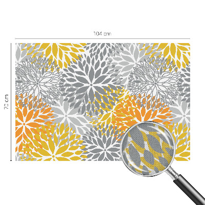 Papel de parede 3D com estampa Energia das Flores
