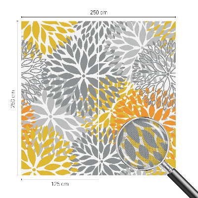 Papel de parede 3D com estampa Energia das Flores