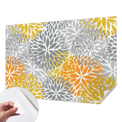 Papel de parede 3D com estampa Energia das Flores