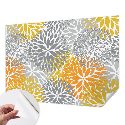 Papel de parede 3D com estampa Energia das Flores