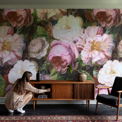 Papel de parede para criança Elegância floral