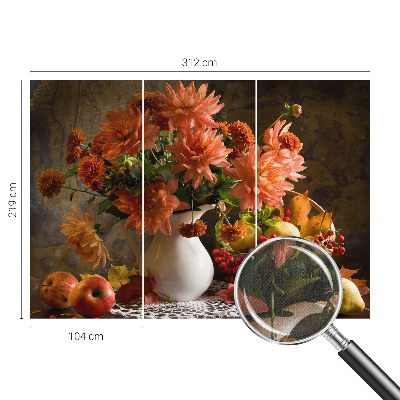 Papel de parede autocolante para sala Composição de outono