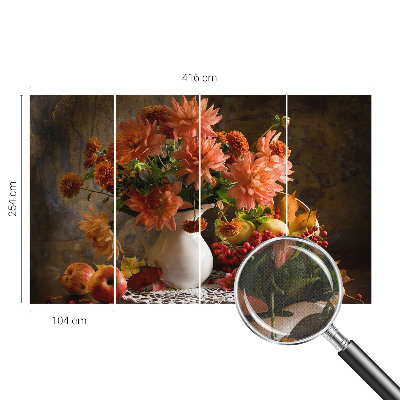 Papel de parede autocolante para sala Composição de outono