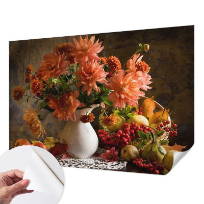 Papel de parede autocolante para sala Composição de outono