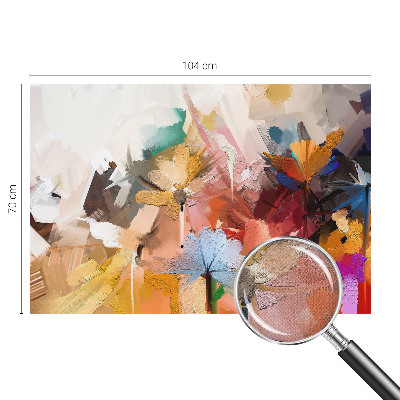 Papel de parede infantil Abstrato floral