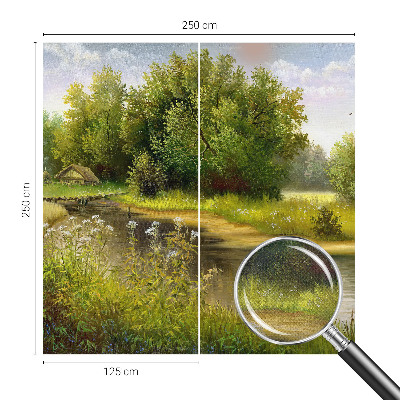 Papel de parede para criança Paisagem rural