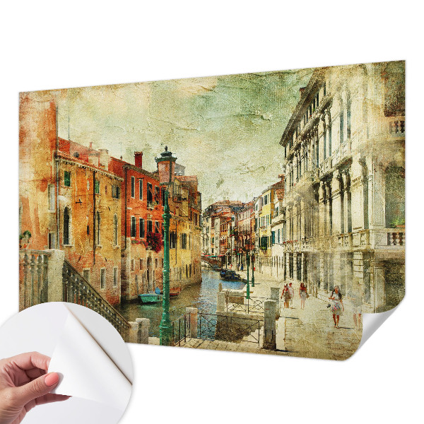 Papel de parede autocolante para sala Impressão urbana