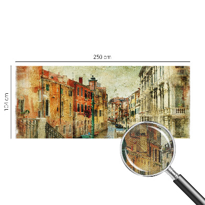 Papel de parede autocolante para sala com estampa de tema urbano