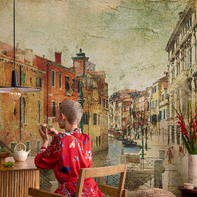 Papel de parede autocolante para sala Impressão urbana