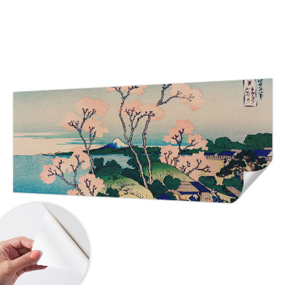 Papel de parede infantil flores de cerejeira