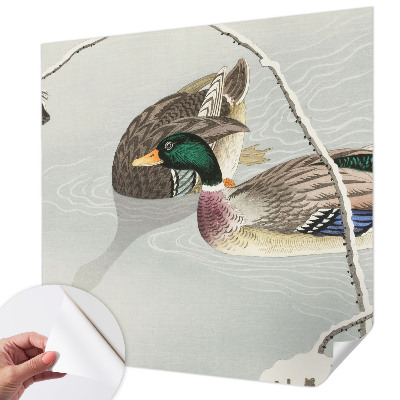 Papel de parede para criança Patos calmos