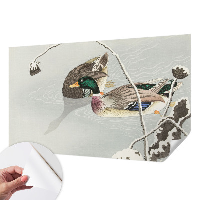 Papel de parede para criança Patos calmos
