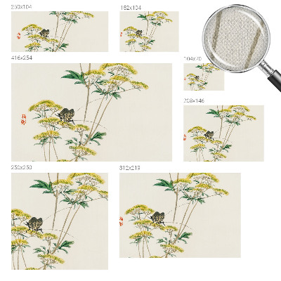 Autocolante de parede fotográfico Flores natureza