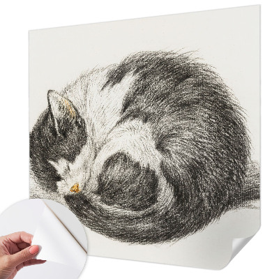 Papel de parede para criança Gatinho adorável