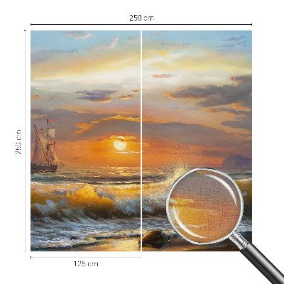 Papel de parede autocolante para quarto Panorama do mar