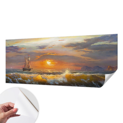 Papel de parede autocolante para quarto Panorama do mar