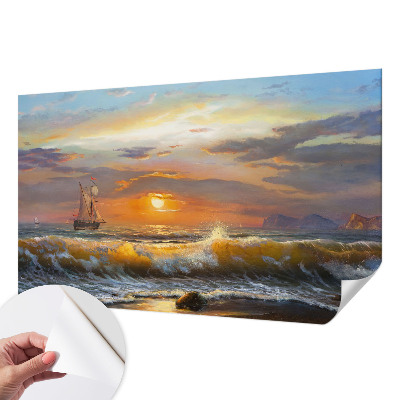 Papel de parede autocolante para quarto Panorama do mar