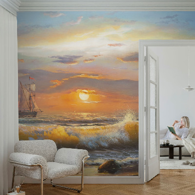 Papel de parede autocolante para quarto Panorama do mar