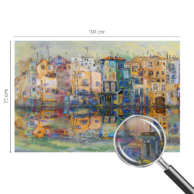 Autocolante de parede fotográfico Cidade mágica