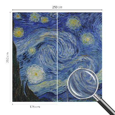 Papel de parede 3D Vórtice Noturno