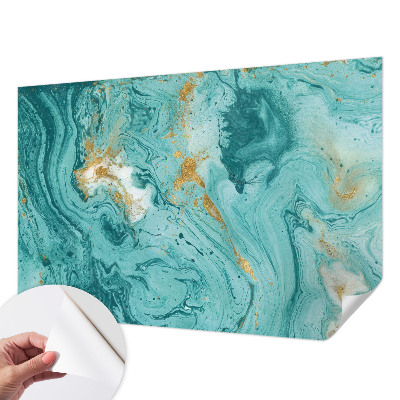 Papel de parede para criança com estampa de ondas do mar