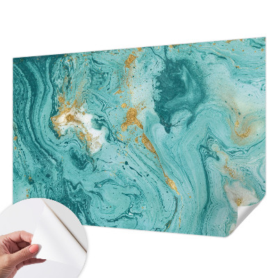 Papel de parede para criança com estampa de ondas do mar