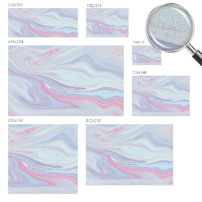 Papel de parede infantil Espiral pastel