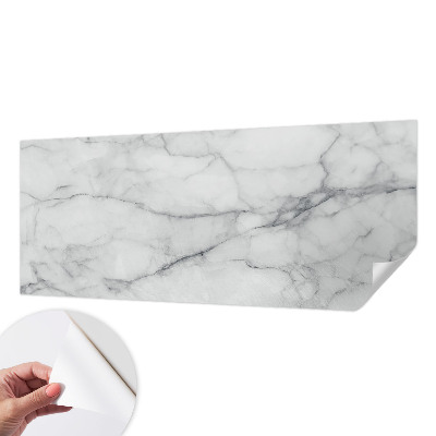 Papel de parede autocolante para sala com padrão de mármore em estilo elegante