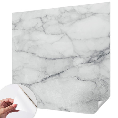 Papel de parede autocolante para sala com padrão de mármore em estilo elegante