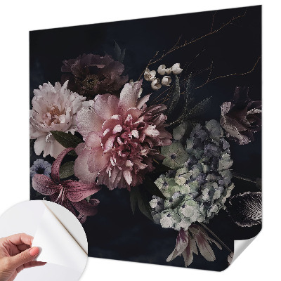Papel de parede autocolante para quarto Arranjo floral