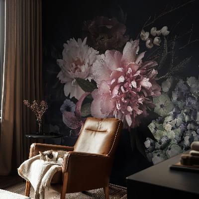 Papel de parede autocolante para quarto Arranjo floral