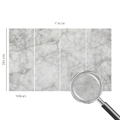 Autocolante de parede fotográfico com padrão de mármore elegante