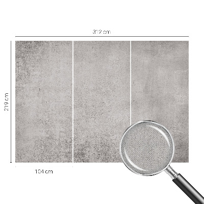 Papel de parede infantil com padrão de concreto