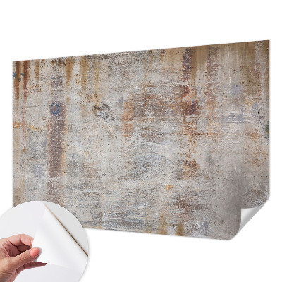 Papel de parede 3D com acabamento de superfície bruta