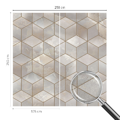 Papel de parede autocolante para quarto Mosaico geométrico