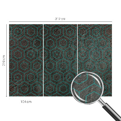 Papel de parede para criança Padrão geométrico