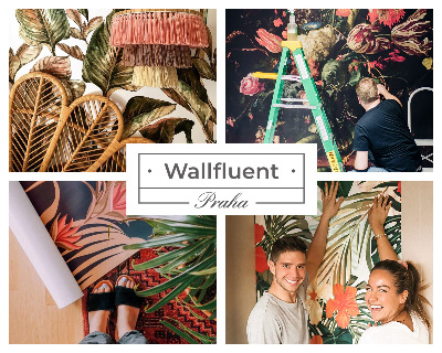 Papel de parede 3D Ornamentos de plantas